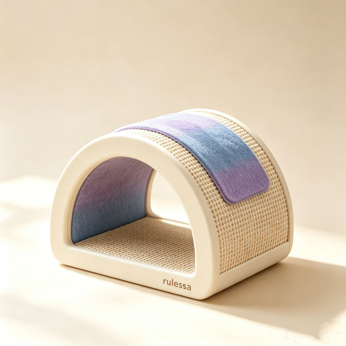 Rulessa Arch Cat Scratcher Cave Bed