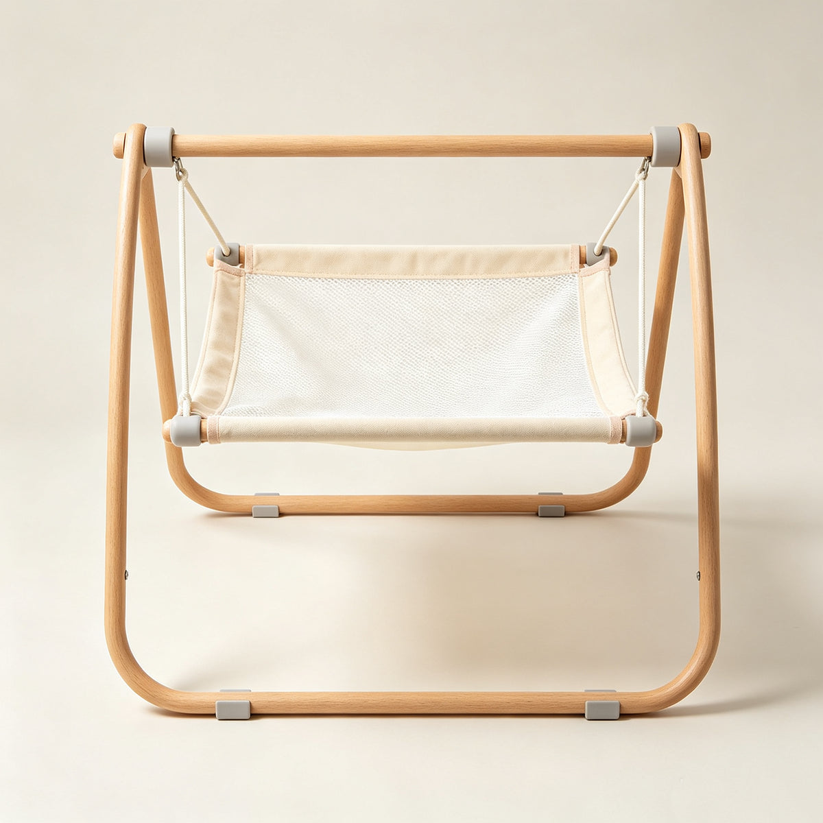 Wooden Frame Elevated Cat & Small Dog Hammock Bed