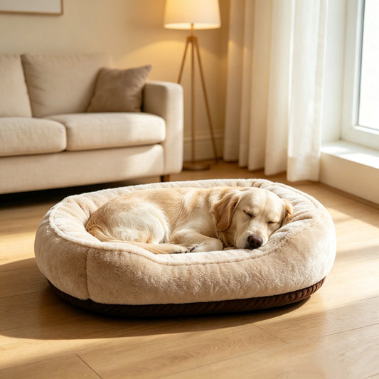 Round Donut Nest Pet Bed