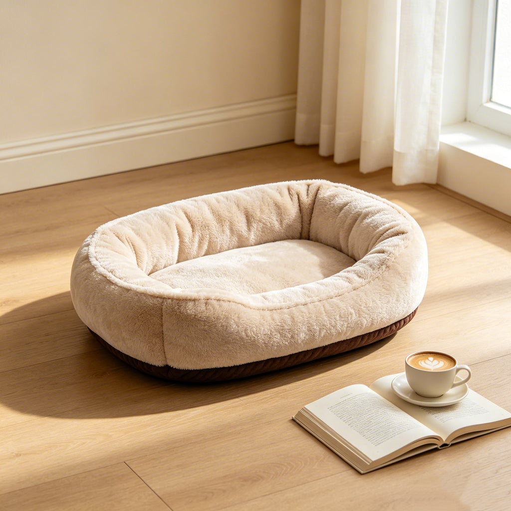 Round Donut Nest Pet Bed