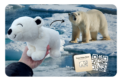 Polar Bear Adoption Plushie
