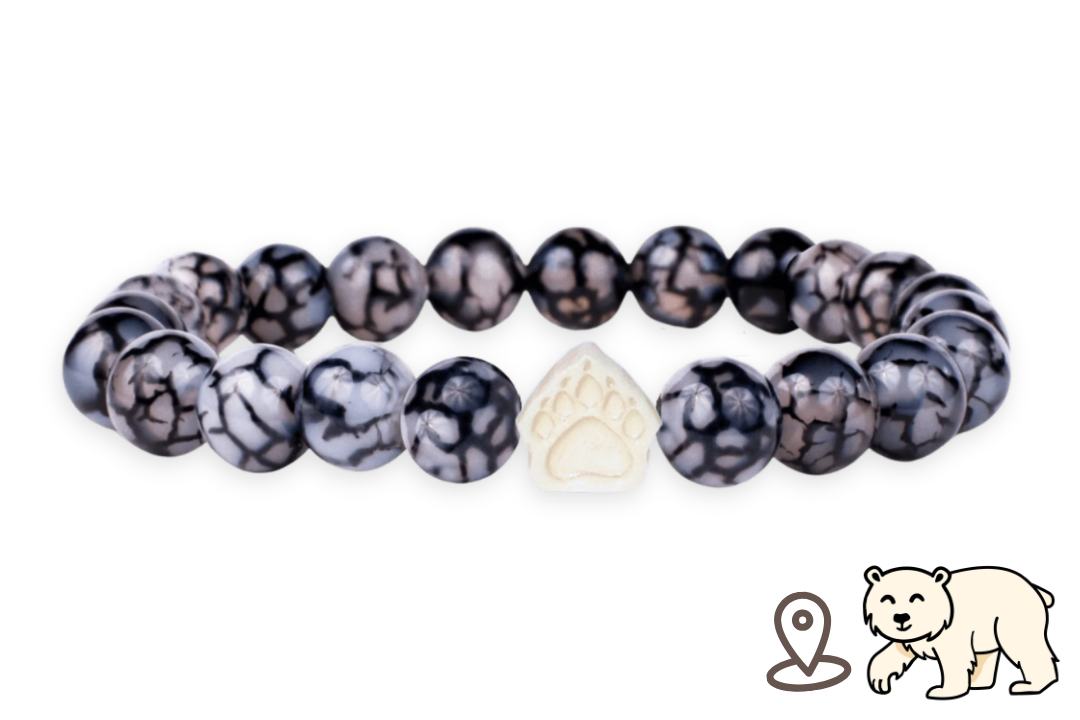 Polar Bear Tracking Bracelet